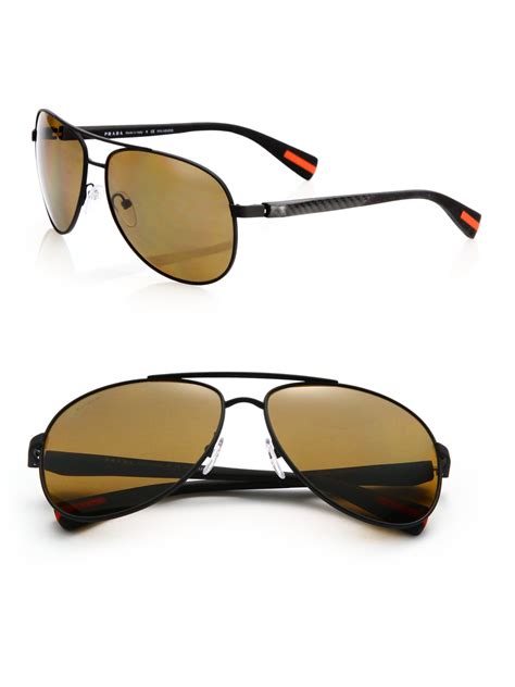 prada aviator sunglasses polarized.